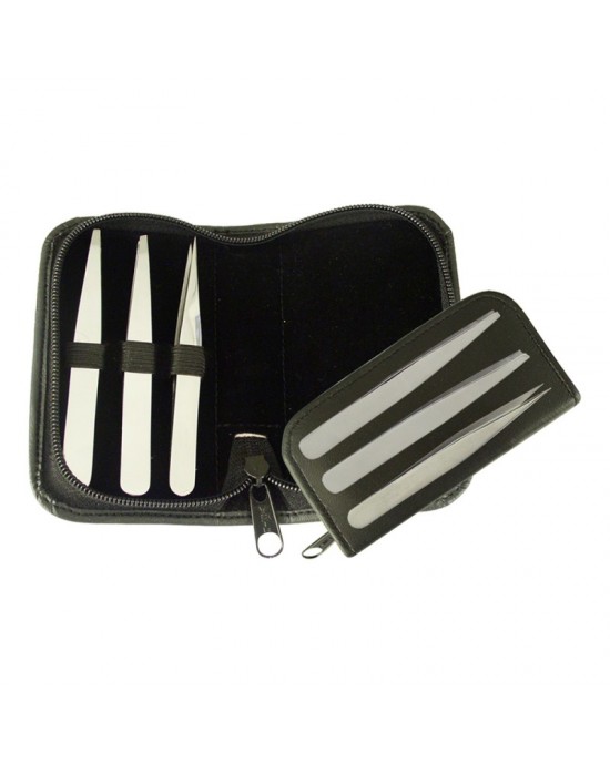 Tweezers Leather Kit