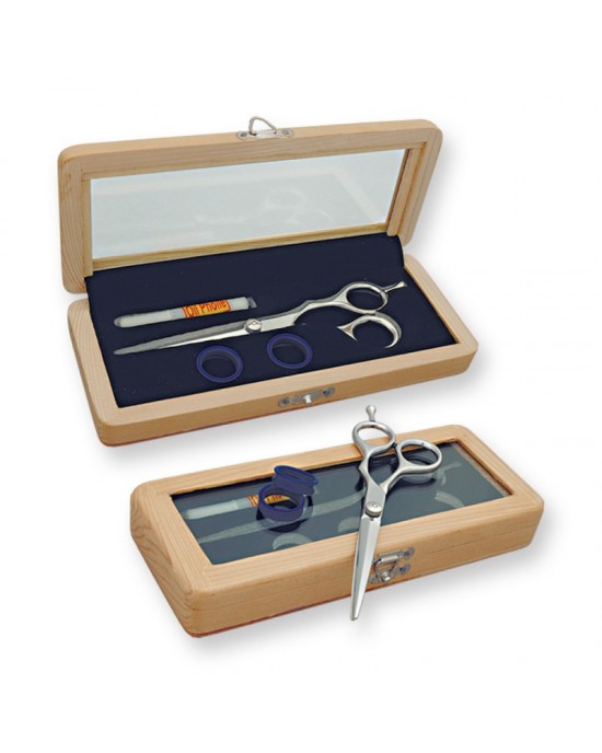 Scissors Wooden Case