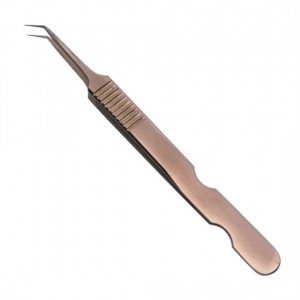 Rose Gold Plasma Coated Tweezers