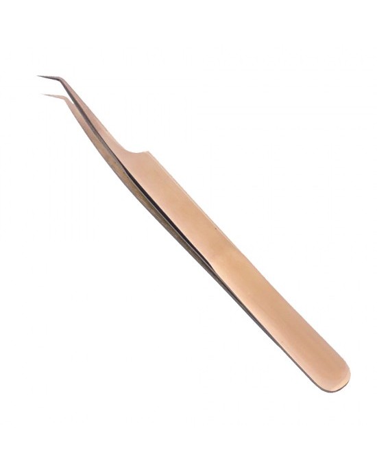 Rose Gold Plasma Coated Tweezers
