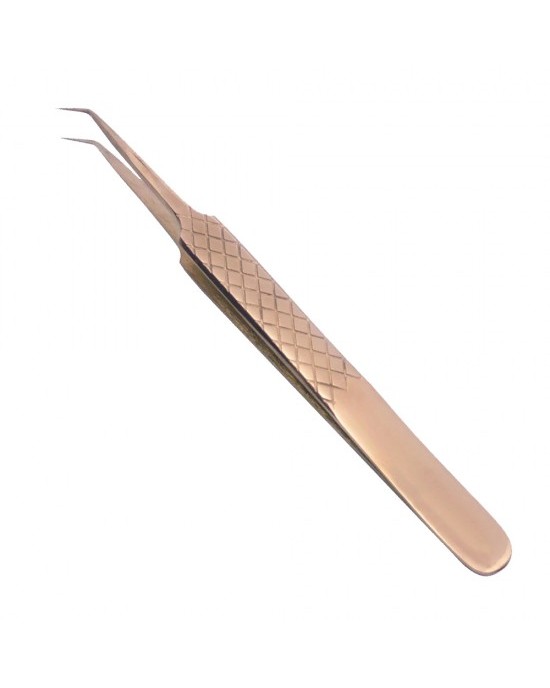 Rose Gold Plasma Coated Tweezers