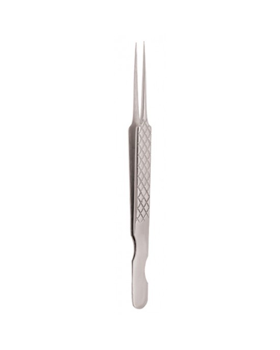 Diamond Print S-Type Eyelash Tweezer