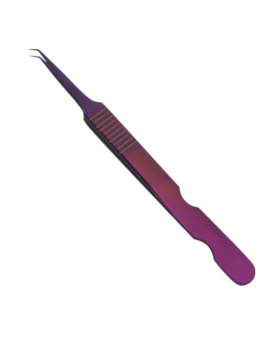 Purple Plasma Coated Tweezers