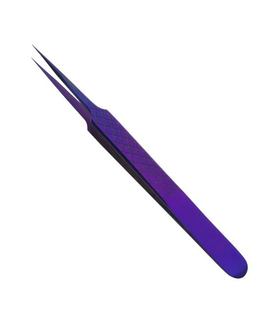 Purple Plasma Coated Tweezers