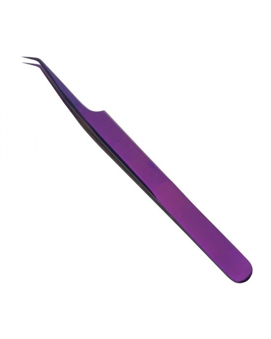 Purple Plasma Coated Tweezers