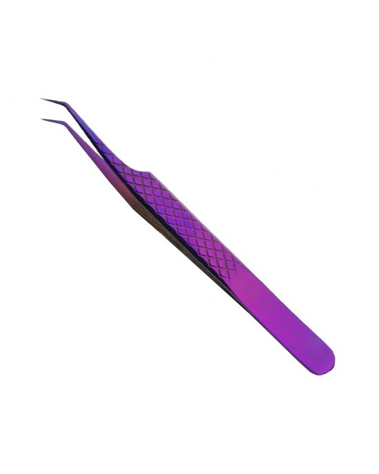 Purple Plasma Coated Tweezers