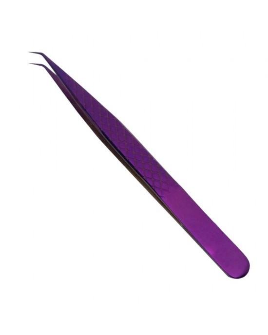 Purple Plasma Coated Tweezers