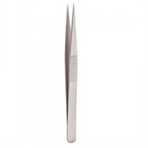 Serrated Handle Eyelash Tweezer