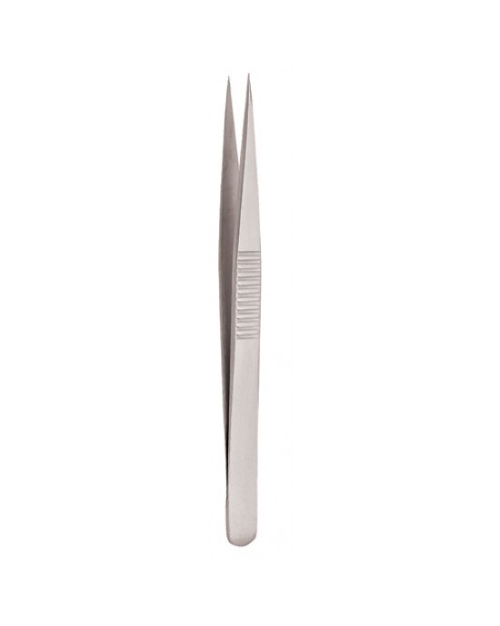 Serrated Handle Eyelash Tweezer