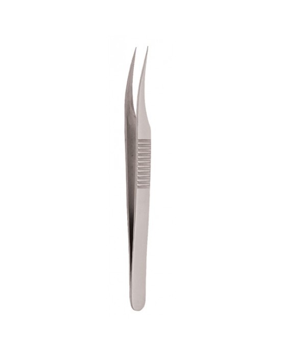Serrated Handle Eyelash Tweezer