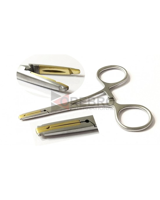 Hemostatic Kelly Multi Tool Forceps (Brass Tip)