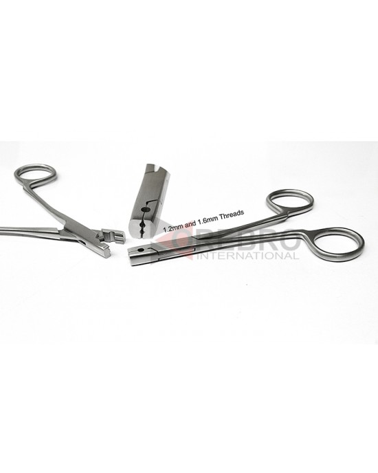 Bioplast Threading Forceps-1.2mm & 1.6mm Threads