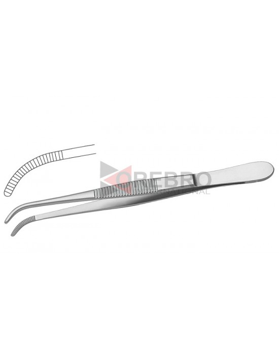 Dressing Tweezers- Medium Wide- Angled Tip