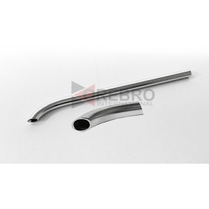 45 Degree Angled Curved Receiving Tubes