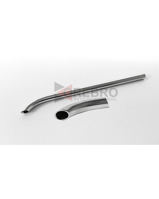 45 Degree Angled Curved Receiving Tubes