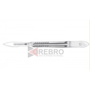 Precision Economy-Grade Rustless Steel Scalpel Handle #4