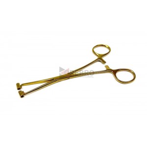 Septum Forceps Gold- Oxide Coated