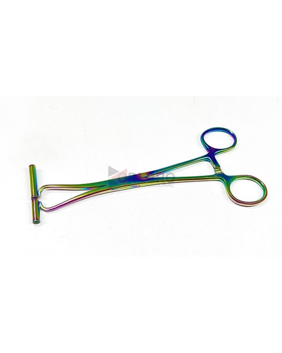 Extra Long Septum Forceps- Multi Oxide Coated