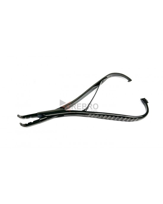 Dermal Anchor Holding Pliers-1.2mm,1.6mm,2mm Holes- Black Oxide Coated