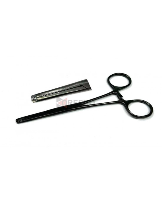 Skin Drive Holder Forceps- Black Oxide Coated