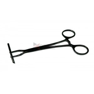 Straight Line Septum Forceps- Black Oxide Coated