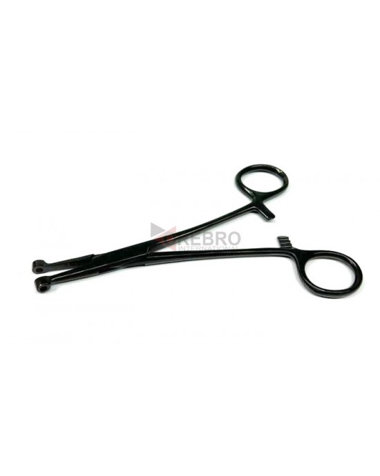 Septum Forceps Style # 3- Black Oxide Coated