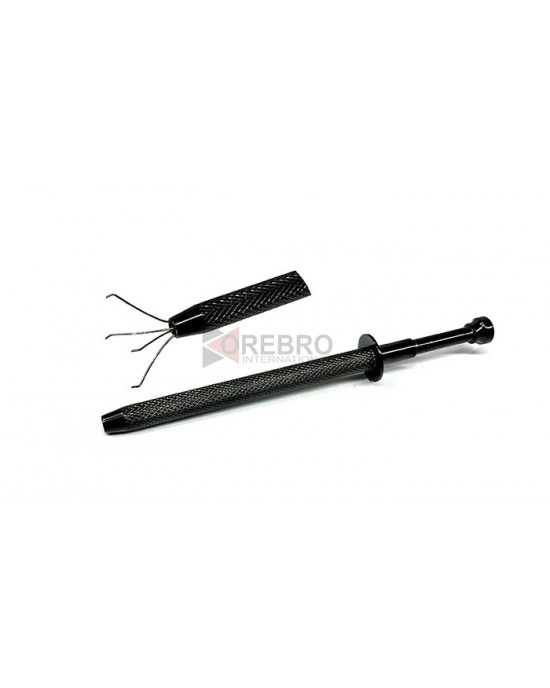 Bead Holder- 4 Prongs- Black Oxide Coated